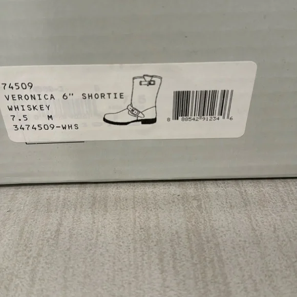 Frye Veronica 6” Shortie brown leather moto boot. Great condition. - Picture 10 of 10